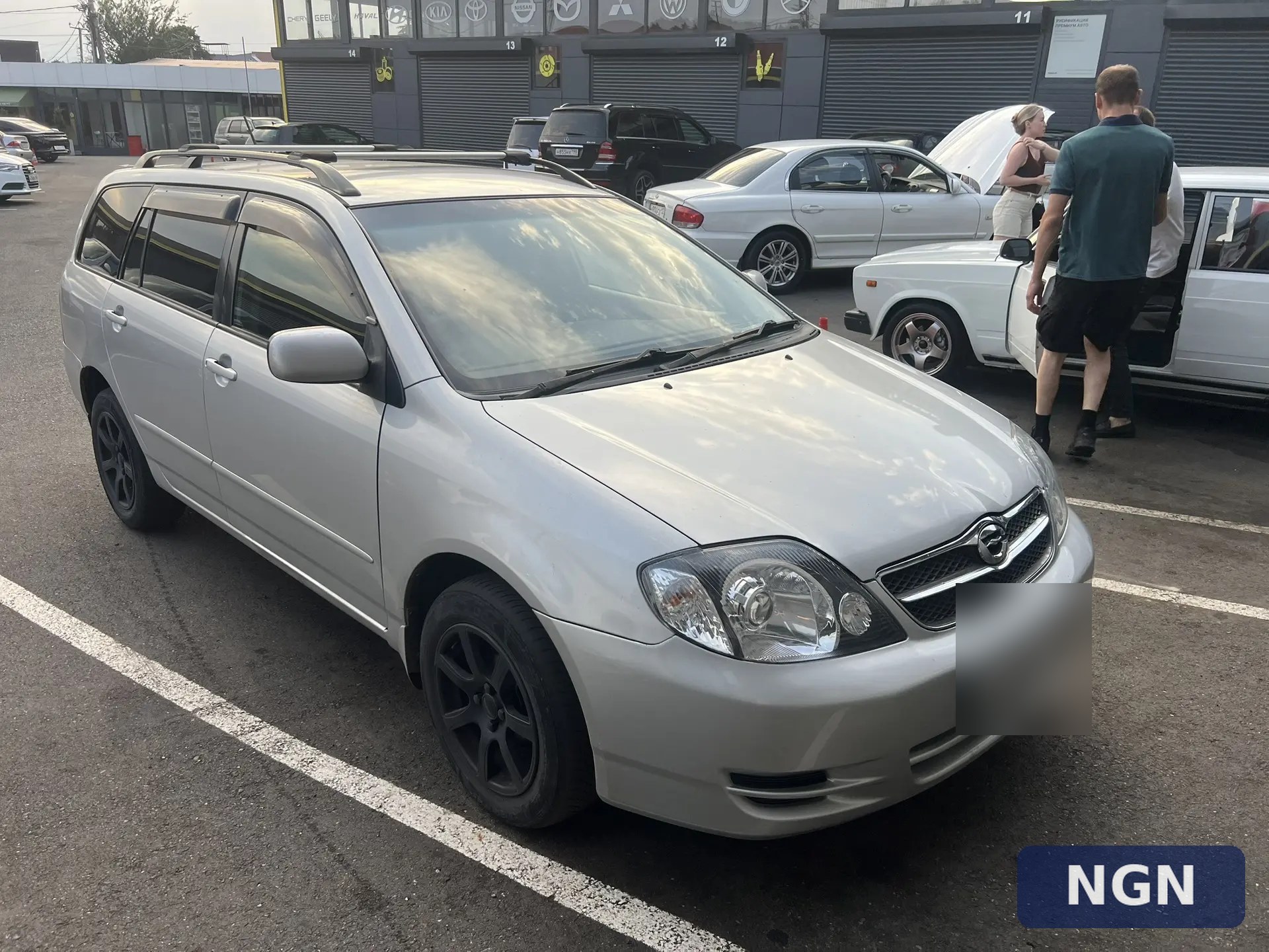 Чистка форсунок Toyota Fielder 2003
