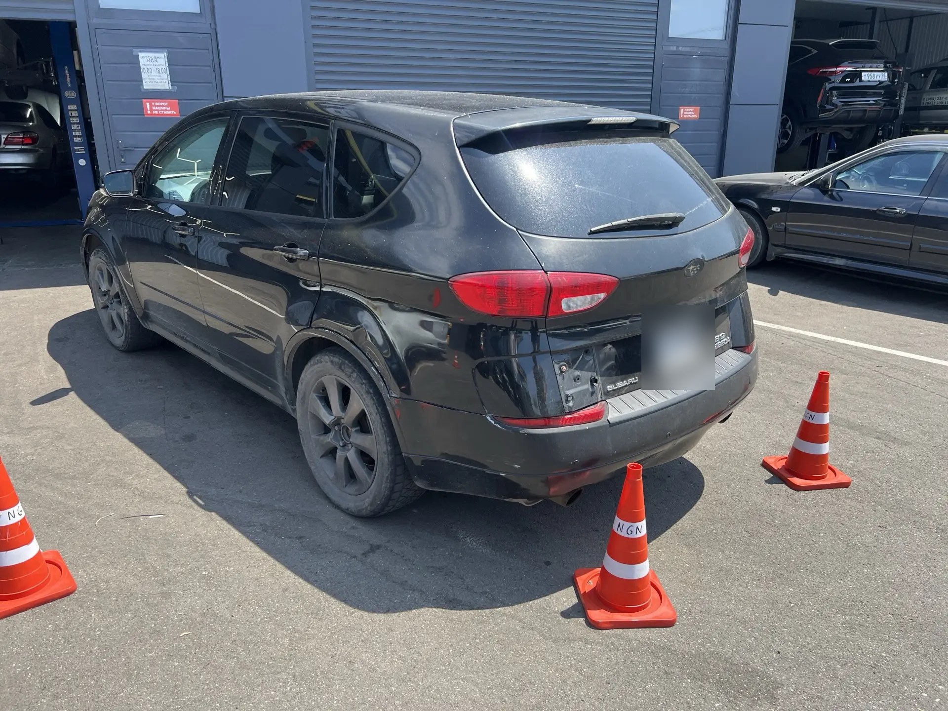 Фото приёмки автомобиля