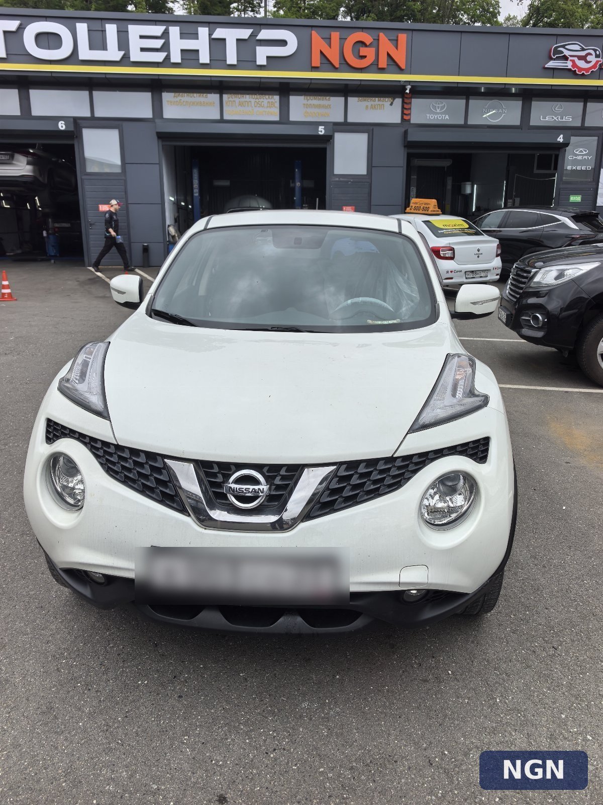 Ремонт вариатора Nissan Juke