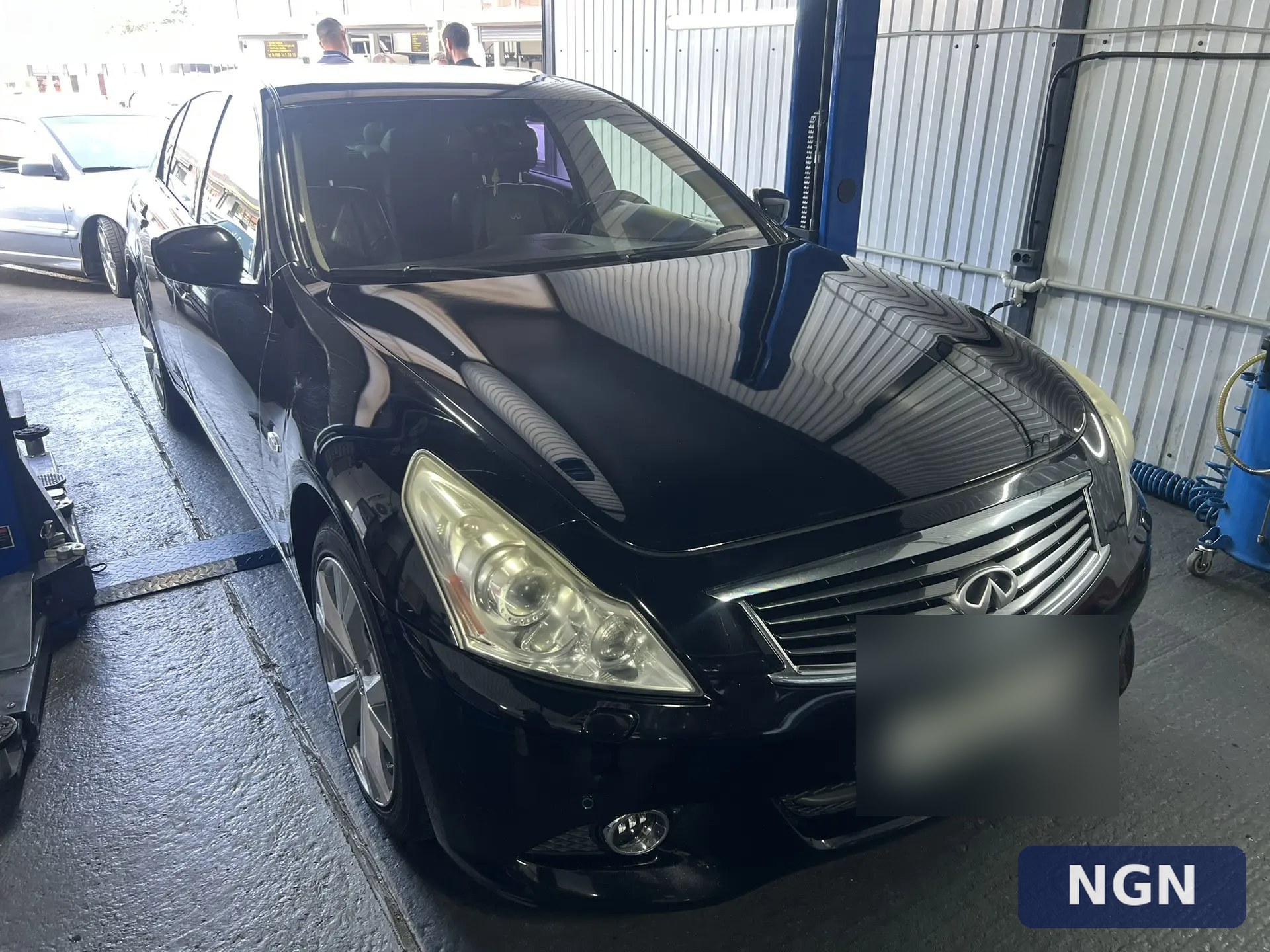 Замена масла в Infiniti 3.5